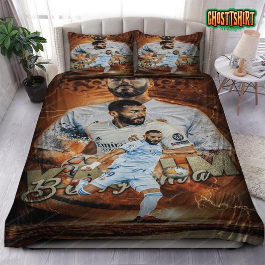 Benzema Legend Real Madrid Laliga 04 Bedding Set