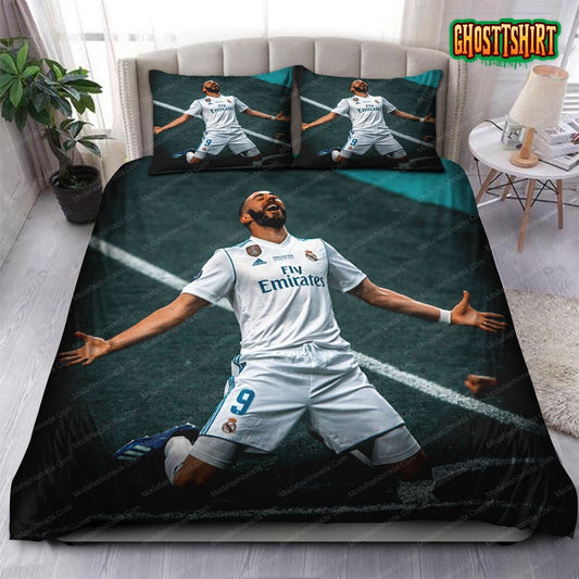 Benzema Legend Real Madrid Laliga 08 Bedding Set
