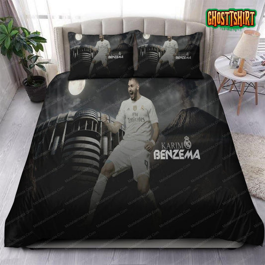 Benzema Legend Real Madrid Laliga 12 Bedding Set