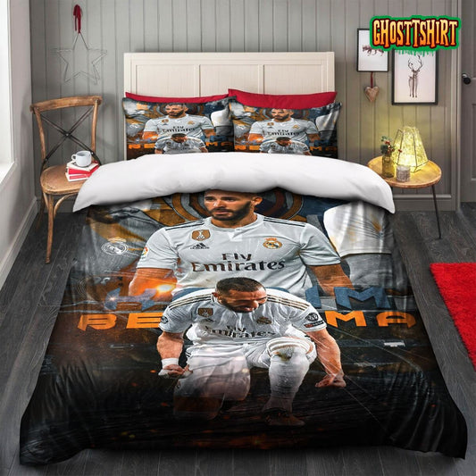 Benzema Legend Real Madrid Laliga 20 Bedding Set