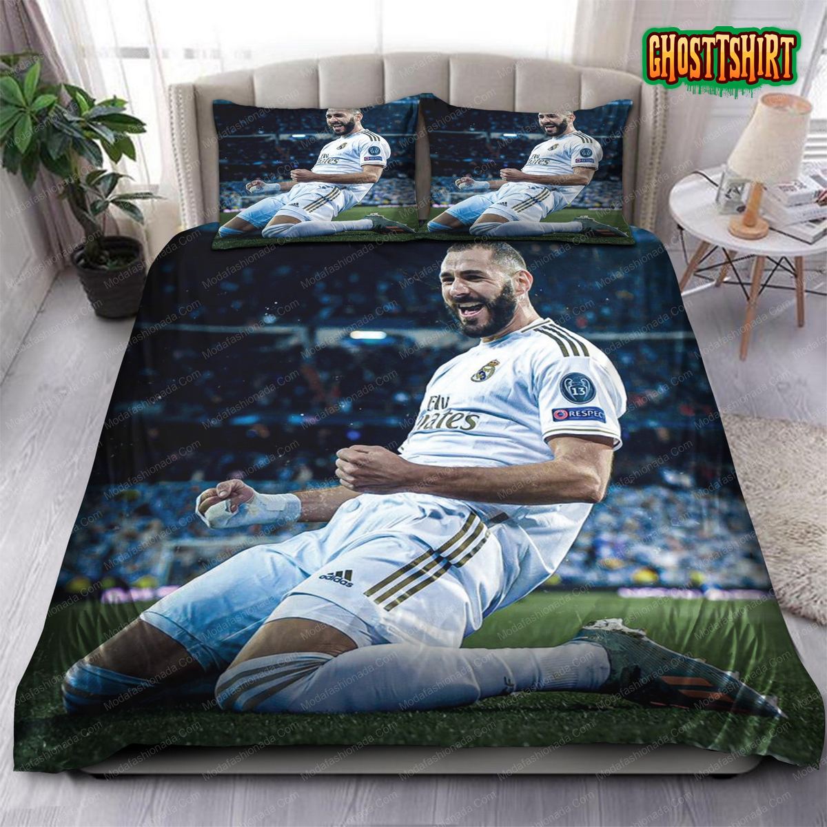 Benzema Legend Real Madrid Laliga Bedding Set