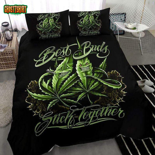 Best Buds Weed Duvet Cover Bedding Set
