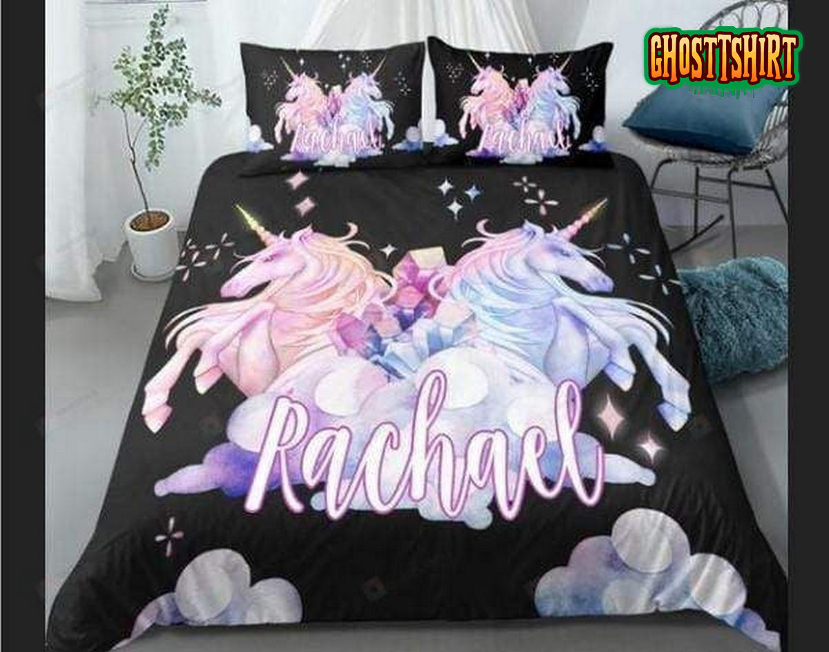 Best Friends Unicorn Duvet Cover Bedding Set