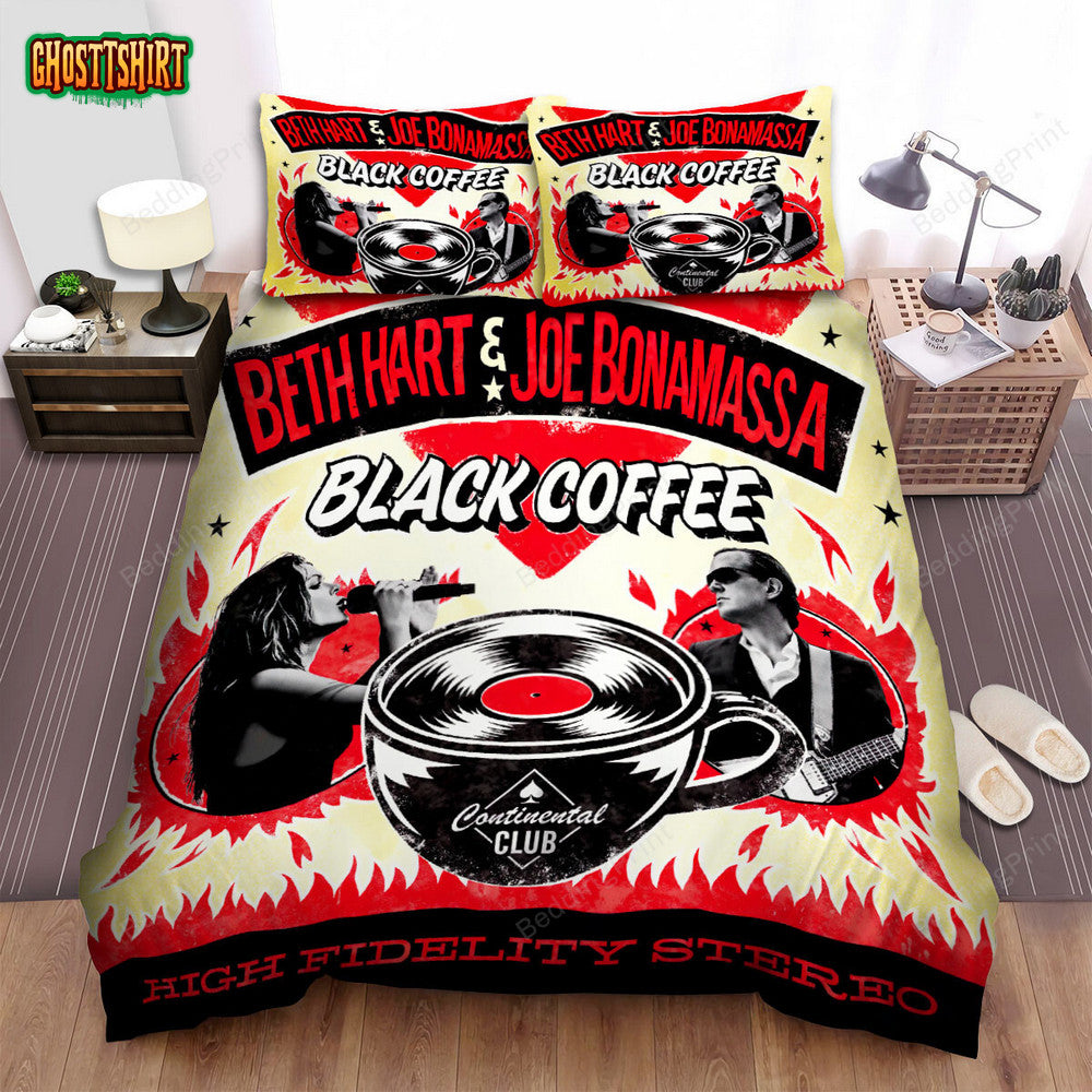 Beth Hart Album Black Coffee Bed Sheets Duvet Cover Bedding Set