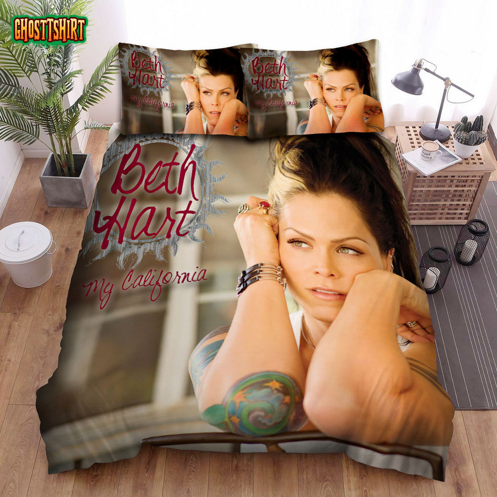 Beth Hart Album My California Bed Sheets Duvet Cover Bedding Set