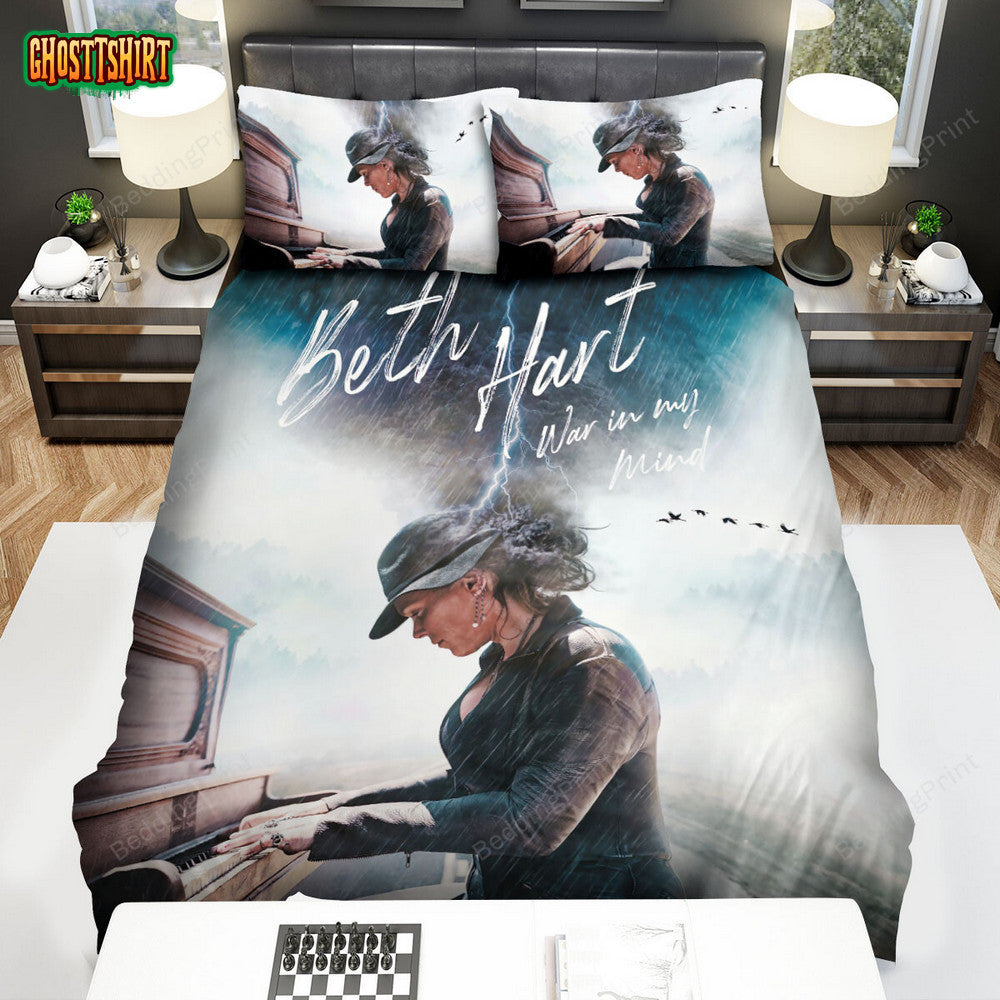 Beth Hart Album War In My Mind Bed Sheets Duvet Cover Bedding Set