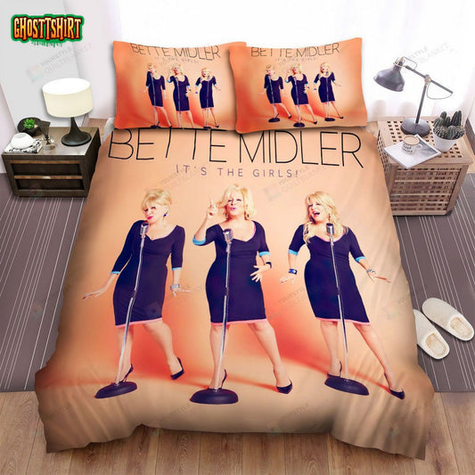 Bette Midler Album It's The Girls Bed Sheets Spread Comforter Duvet Cover Bedding Set