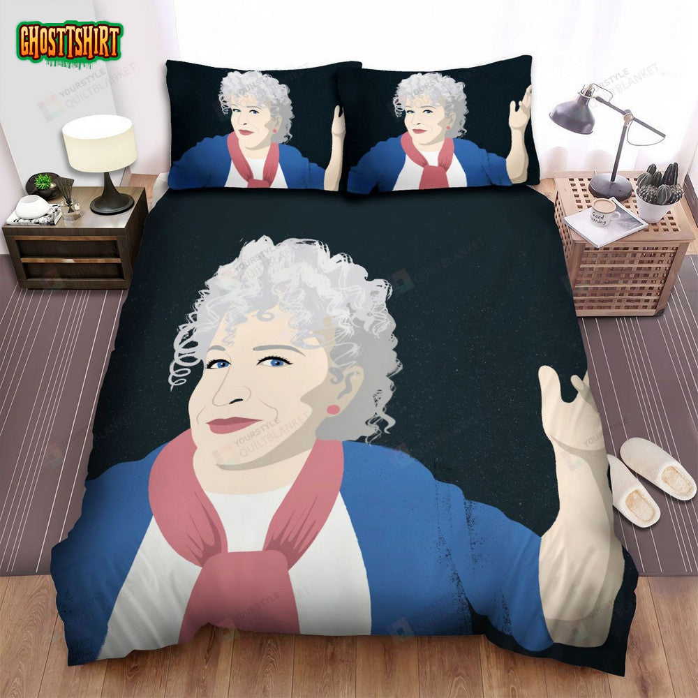 Bette Midler Cartoon Artwork Bed Sheets Spread Comforter Duvet Cover Bedding Set