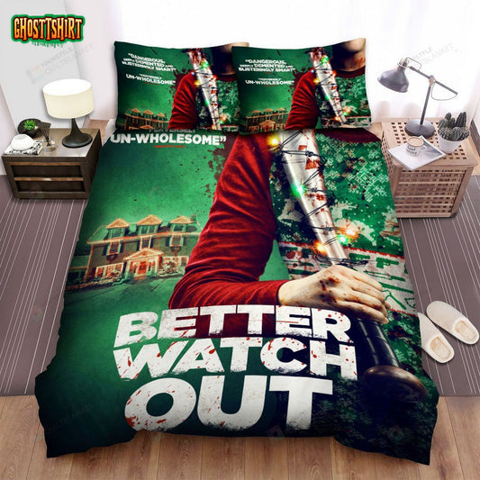 Better Watch Out (Ii) Movie Poster 2 Bed Sheets Spread Comforter Duvet Cover Bedding Set