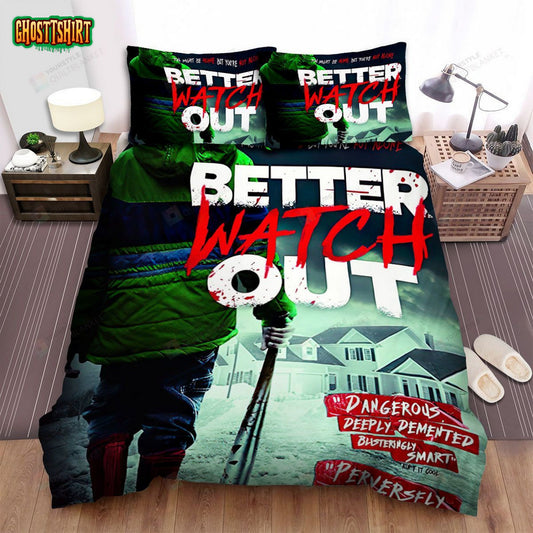 Better Watch Out (Ii) Movie Poster 3 Bed Sheets Spread Comforter Duvet Cover Bedding Set
