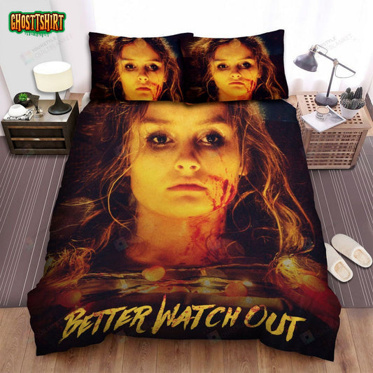 Better Watch Out (Ii) Movie Poster 4 Bed Sheets Spread Comforter Duvet Cover Bedding Set