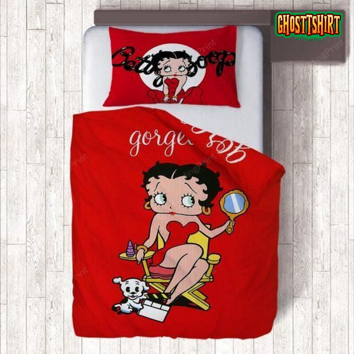 Betty Boop Bedding Set Duvet Cover & Pillow Cases