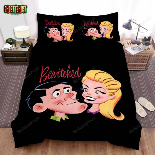 Bewitched (1964–1972) Movie Illustration Bed Sheets Duvet Cover Bedding Set