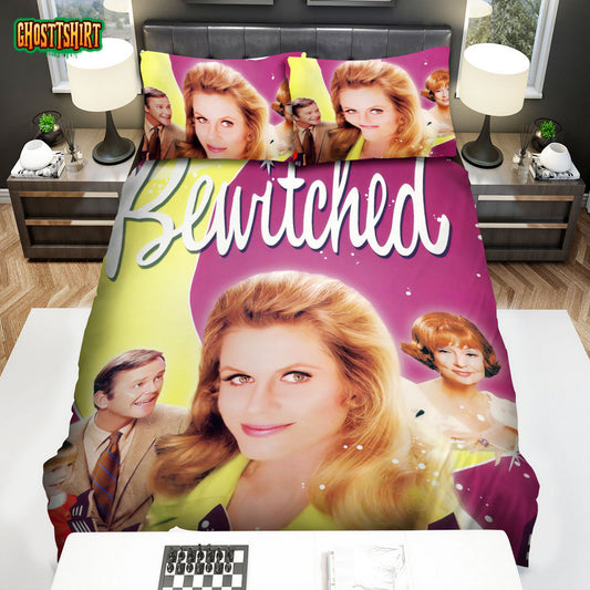 Bewitched (1964–1972) Season 6 Poster Bed Sheets Duvet Cover Bedding Set