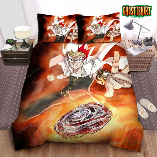 Beyblade Metal Fusion Ryuga Bed Sheets Duvet Cover Bedding Set
