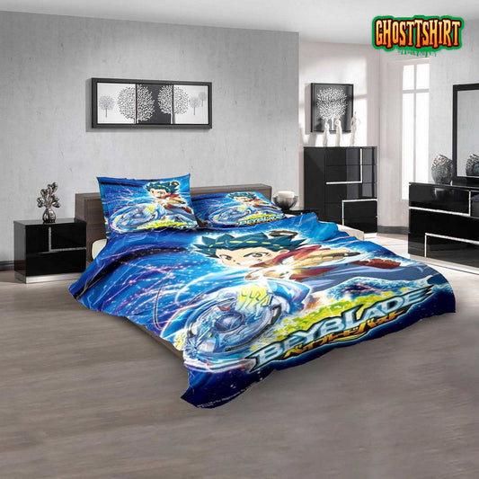 Beyblade Movies 3D Bedding Set