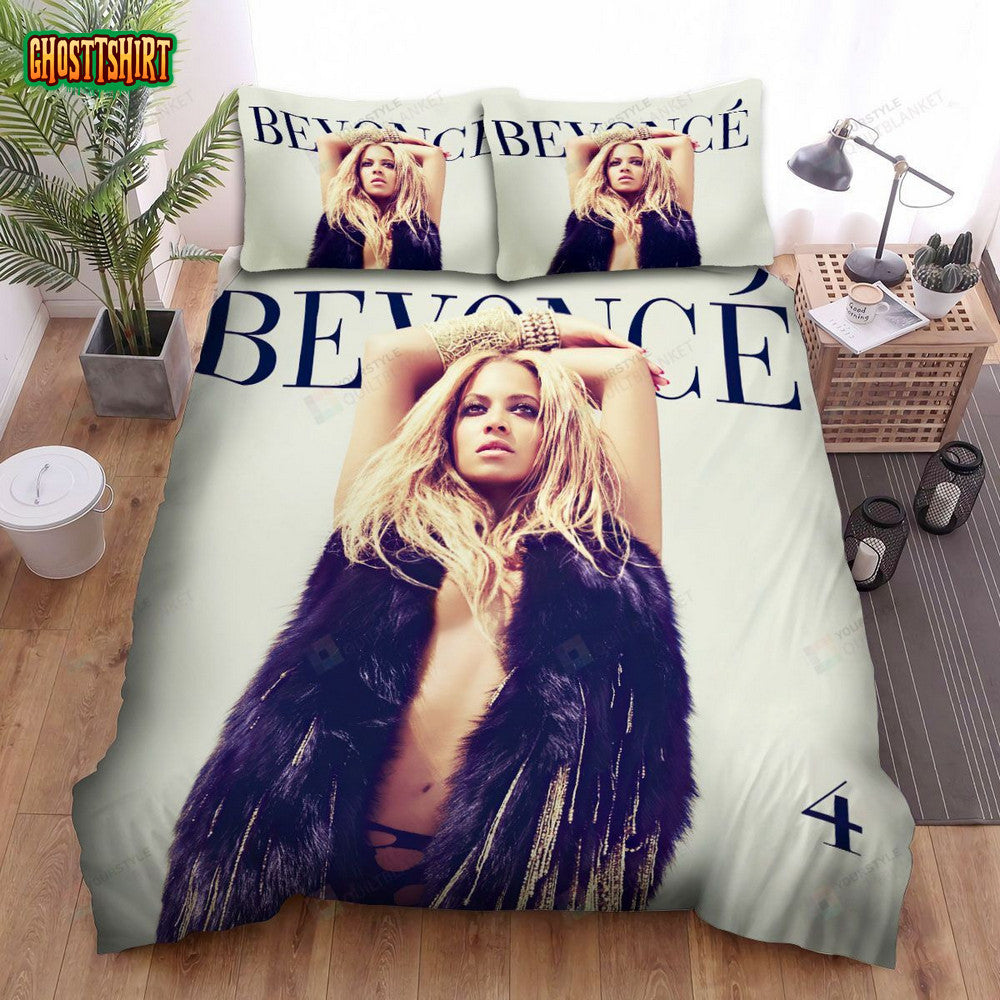 Beyonce 4 Album Cover Bed Sheets Spread Comforter Duvet Cover Bedding Set