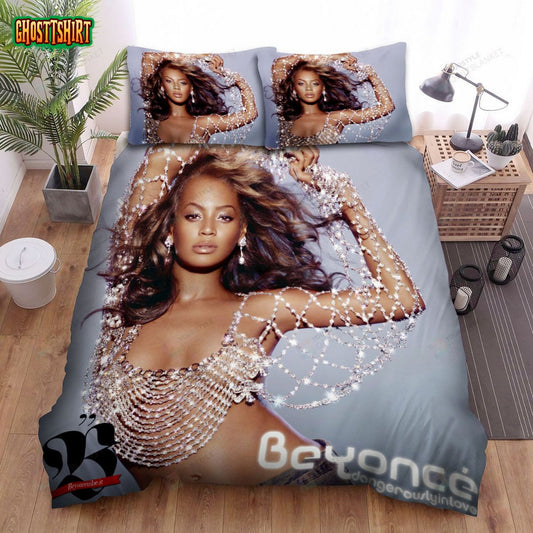 Beyonce Dangerously In Love Album Cover Bed Sheets Spread Comforter Duvet Cover Bedding Set