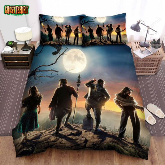 Bhoot Police (2021) Night Time Movie Poster Bed Sheets Duvet Cover Bedding Set