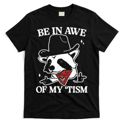 Be In Awe Of My Tism Retro Style T-Shirt