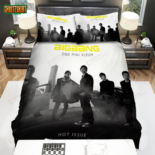 Big Bang 2nd Mini Album Cover Bed Sheets Spread Comforter Duvet Cover Bedding Set