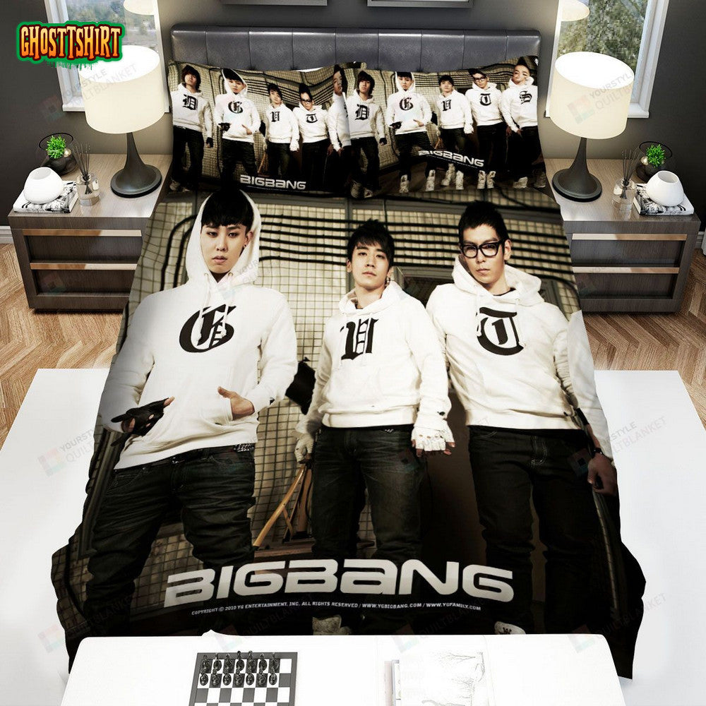 Big Bang Album Cover Bed Sheets Spread Comforter Duvet Cover Bedding Set
