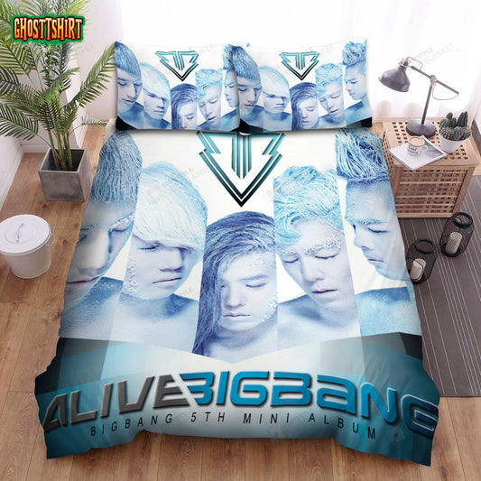 Big Bang Cover Album Alive Bed Sheets Spread Comforter Duvet Cover Bedding Set