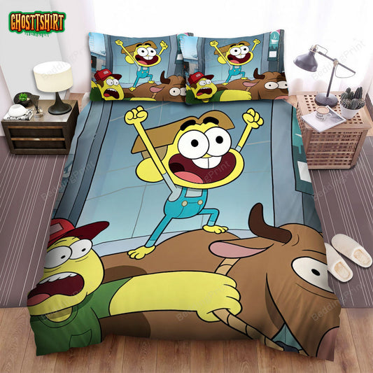 Big City Greens Cricket And Bill Bed Sheets Spread Duvet Cover Bedding Set