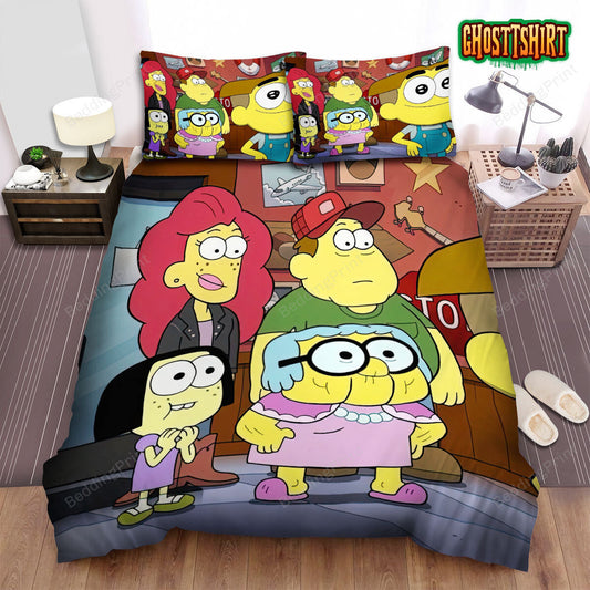 Big City Greens Family Of Cricket Bed Sheets Spread Duvet Cover Bedding Set