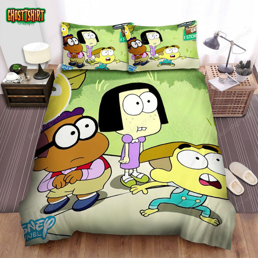 Big City Greens The Group Poster Bed Sheets Spread Duvet Cover Bedding Set