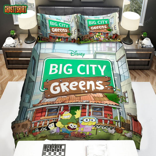 Big City Greens The Poster Bed Sheets Spread Duvet Cover Bedding Set