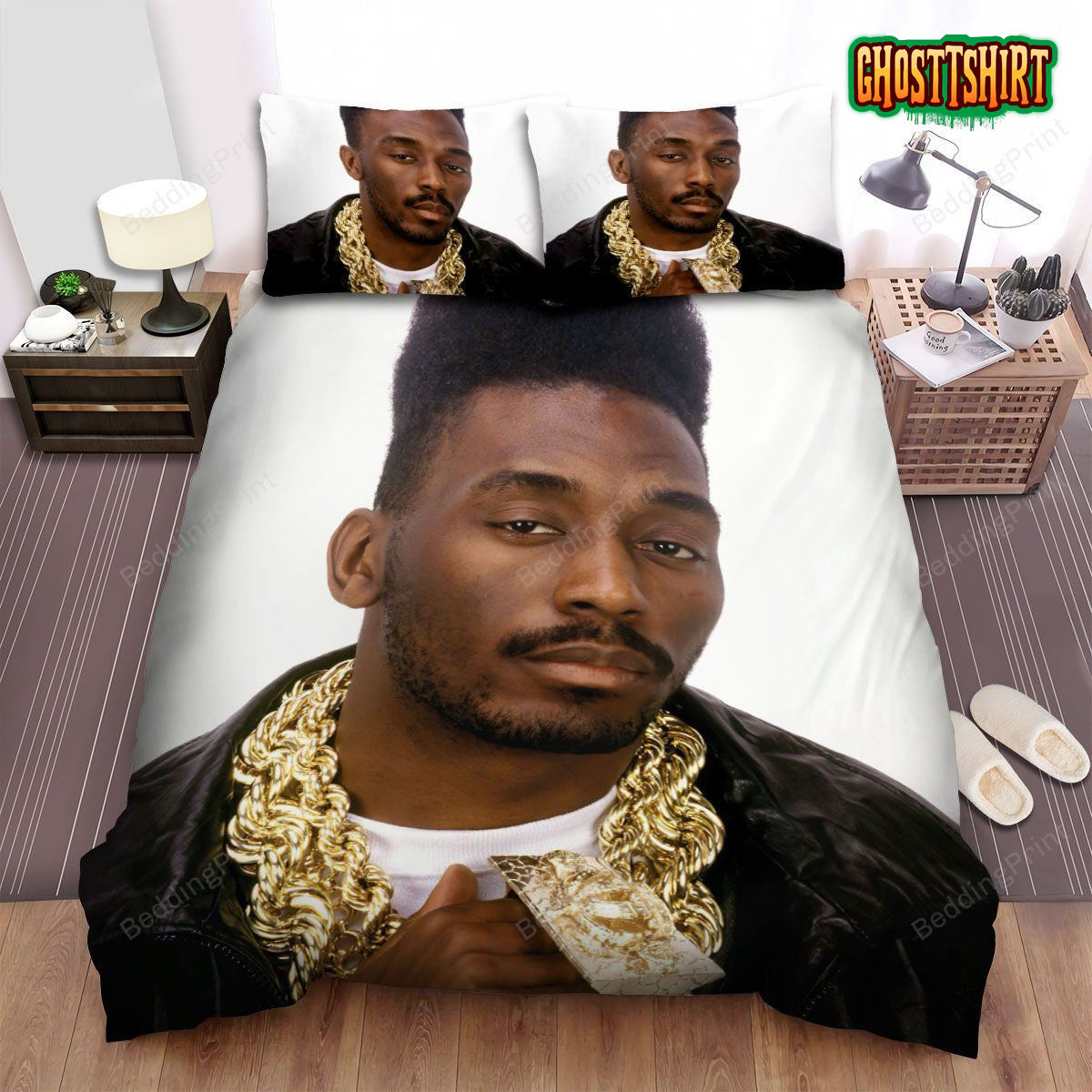 Big Daddy Kane Portrait Bed Sheets Duvet Cover Bedding Set