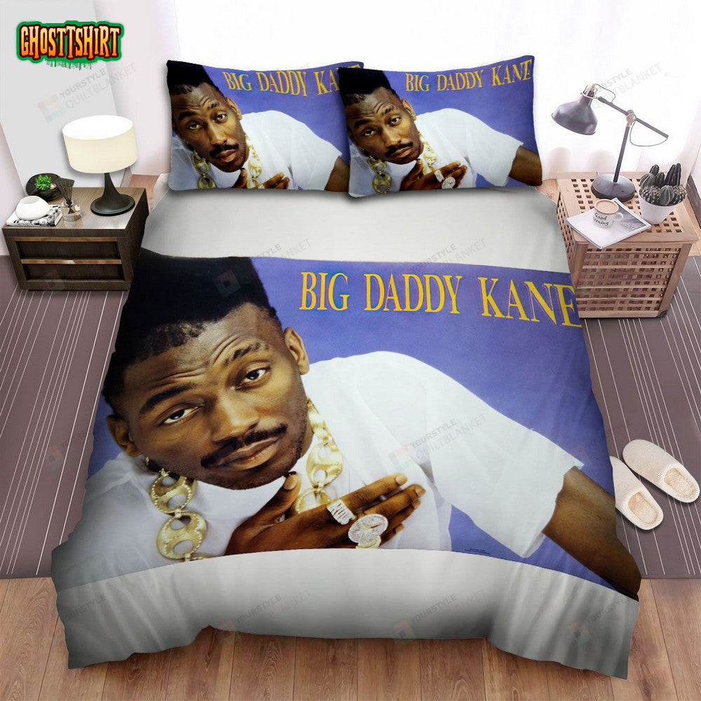 Big Daddy Kane Portrait Poster Bed Sheets Spread Comforter Duvet Cover Bedding Set