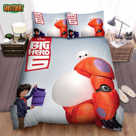 Big Hero 6 (2014) Movie Poster Bed Sheets Duvet Cover Bedding Set