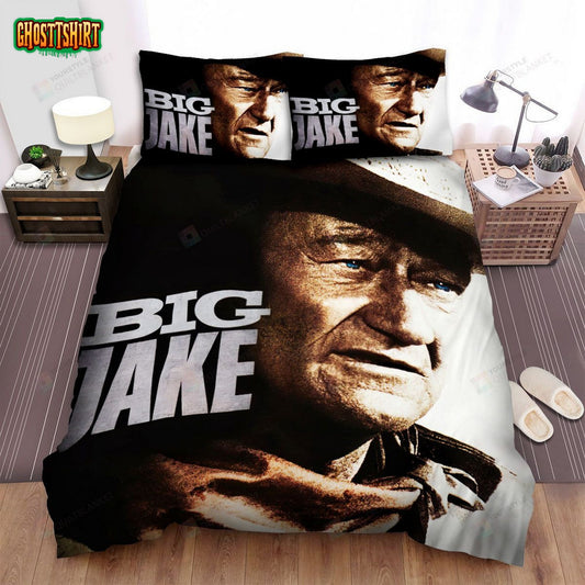 Big Jake (1971) Poster Movie Poster Bed Sheets Spread Comforter Duvet Cover Bedding Set
