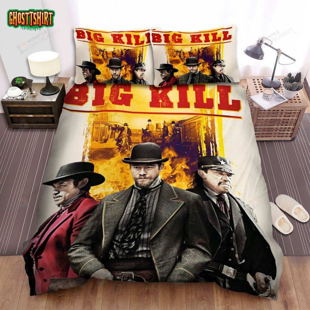 Big Kill (2019) Movie Poster Ver 2 Bed Sheets Spread Comforter Duvet Cover Bedding Set