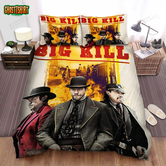 Big Kill (2019) Movie Poster Ver 2 Bed Sheets Spread Comforter Duvet Cover Bedding Set