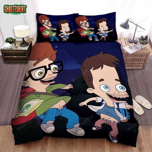 Big Mouth (2017) Movie Poster Theme Bed Sheets Duvet Cover Bedding Set