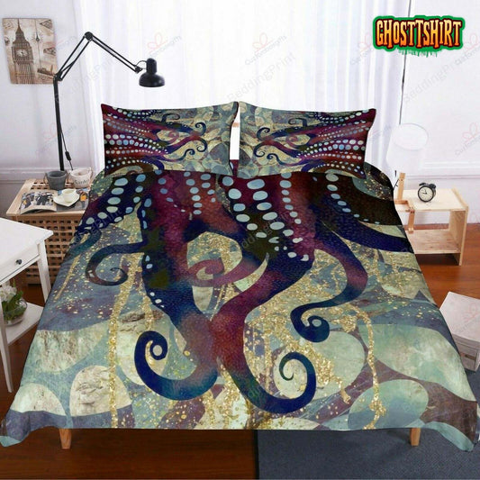 Big Octopus Bedding Set