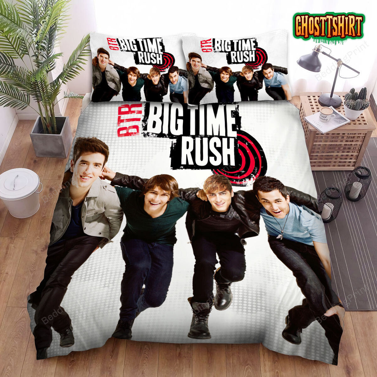 Big Time Rush Btr Bed Sheets Duvet Cover Bedding Set