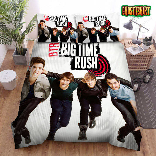 Big Time Rush Btr Bed Sheets Duvet Cover Bedding Set