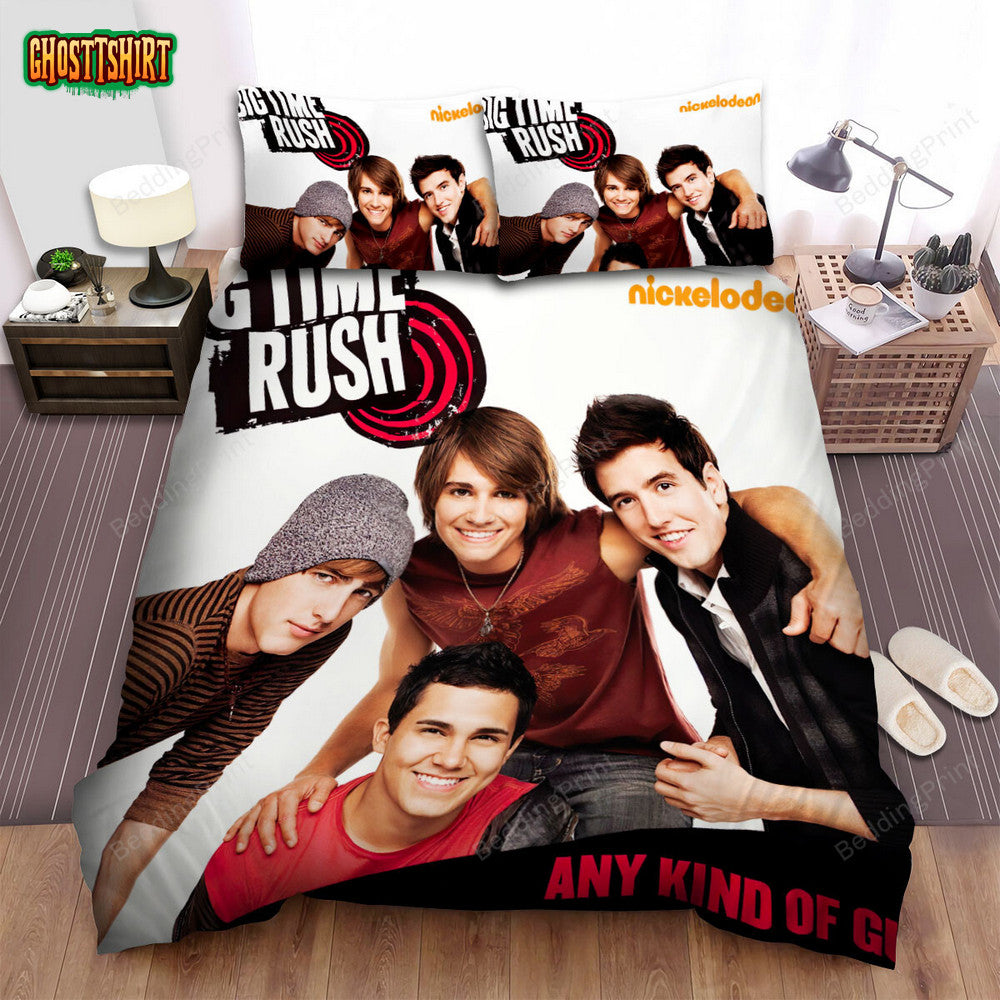 Big Time Rush Guy Bed Sheets Duvet Cover Bedding Set
