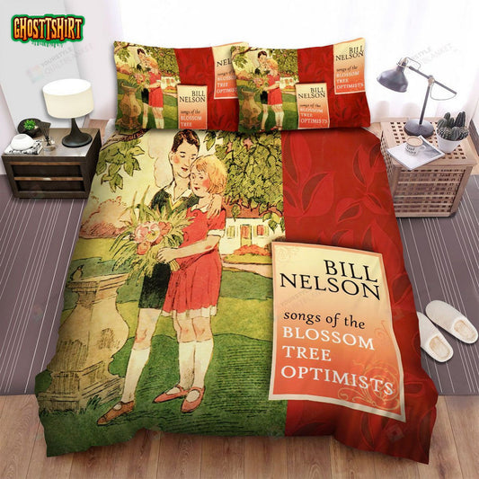 Bill Nelson Song Of The Blossom Bed Sheets Spread Comforter Duvet Cover Bedding Set