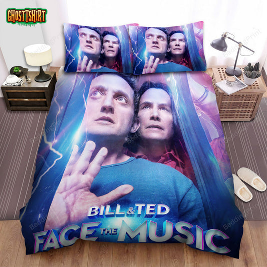 Bill & Ted Face The Music (2020) Movie Poster 5 Bed Sheets Duvet Cover Bedding Set
