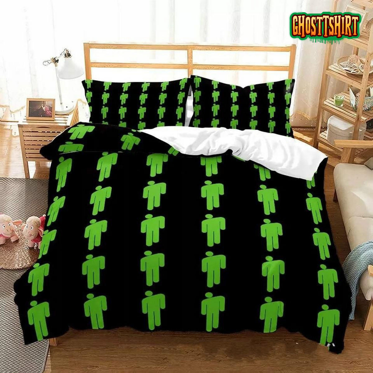 Billie Eilish Bellyache Pattern Bedding Set