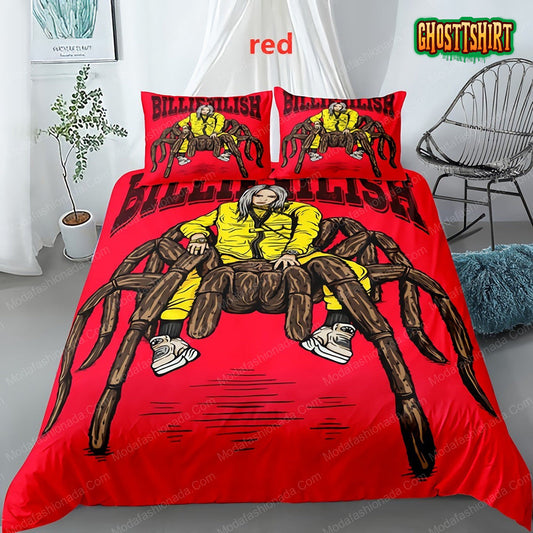 Billie Eilish Digital 3D Printed 2 Bedding set