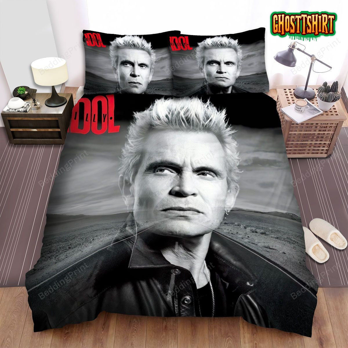 Billy Idol The Roadside Bed Sheets Duvet Cover Bedding Set