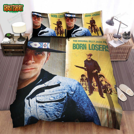 Billy Jack Movie Poster Bed Sheets Spread Comforter Duvet Cover Bedding Set
