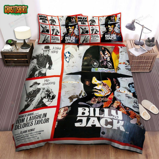Billy Jack Movie Poster Bed Sheets Spread Comforter Duvet Cover Bedding Set Ver 2