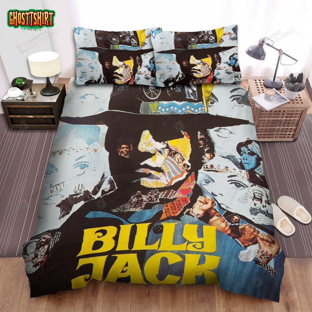Billy Jack Movie Poster Bed Sheets Spread Comforter Duvet Cover Bedding Set Ver 4